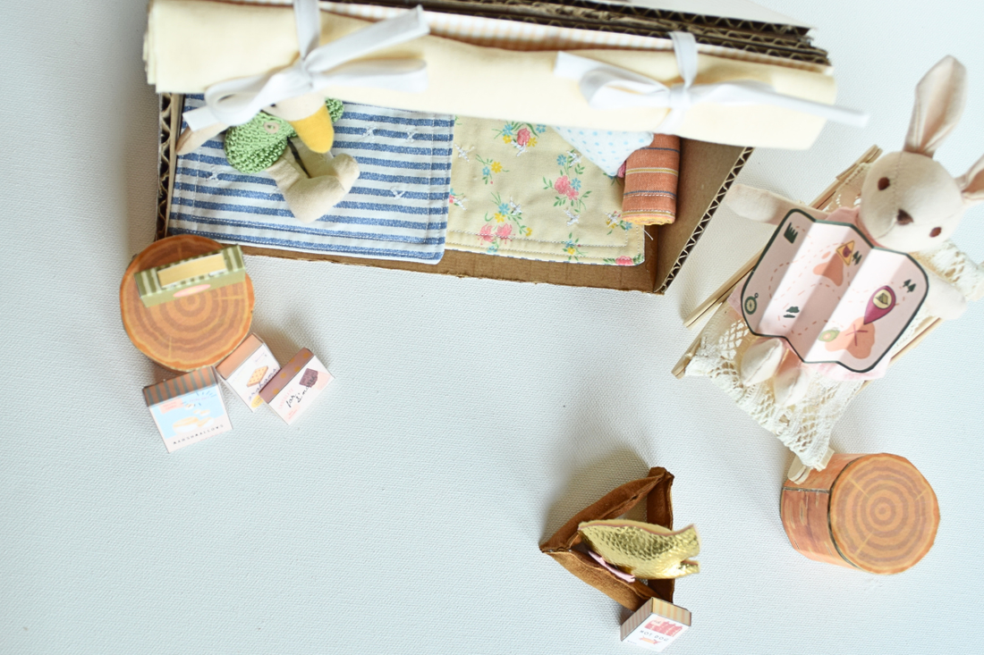 Cardboard Craft: DIY Mini Camping Tent for Tiny Adventures