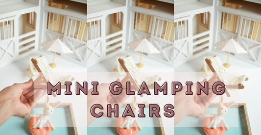 How to Make the Cutest Mini Glamping Chairs