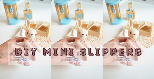 Mini House Slippers + a No-Sew Robe