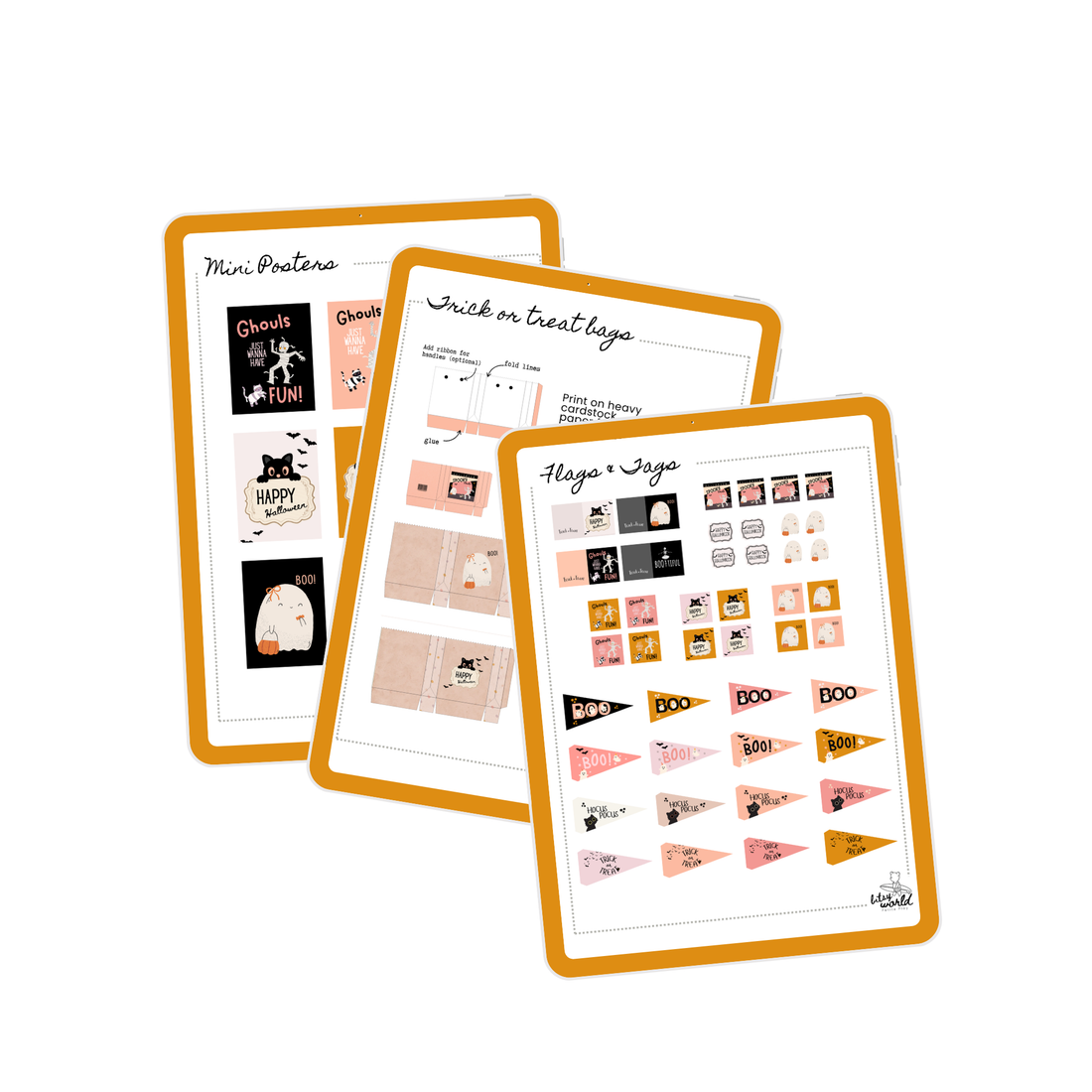 A Bitsy Halloween Party: Free Dollhouse Halloween Printables