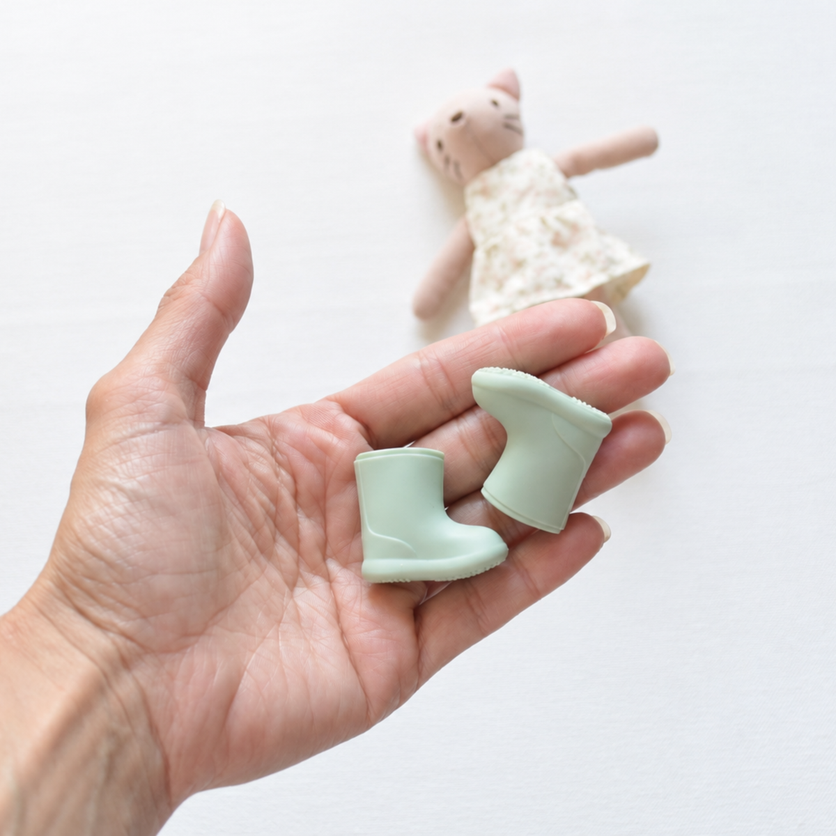 Bitsy Garden Boots - Mint