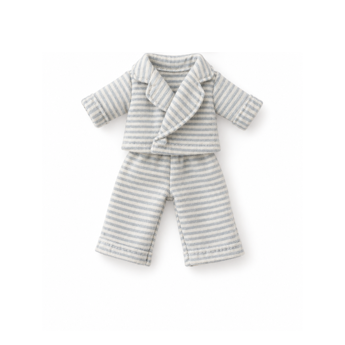 Handmade Striped Bitsy Pajamas + Sleep Mask